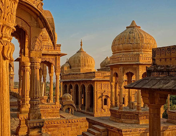 Bada Bagh (The royal cenotaph)